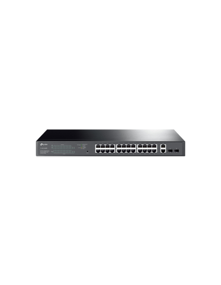 TP-Link TL-SG1428PE switch Gestionado L2 Gigabit Ethernet (10/100/1000) Energía sobre Ethernet (PoE) 1U Negro