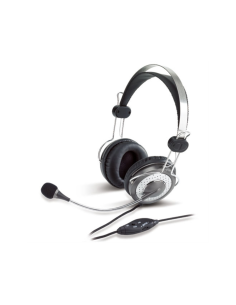 Genius Computer Technology HS-04SU Auriculares Alámbrico Diadema Oficina/Centro de llamadas Plata