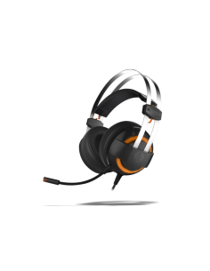 Krom Kode Auriculares Alámbrico Diadema Juego Negro