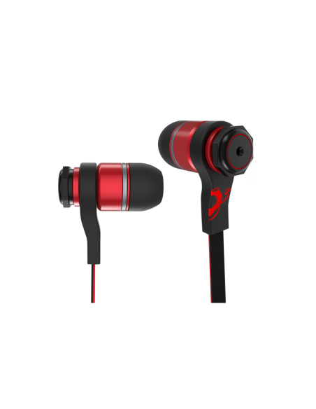 Ozone TriFX Auriculares Alámbrico Dentro de oído Llamadas/Música Negro, Rojo