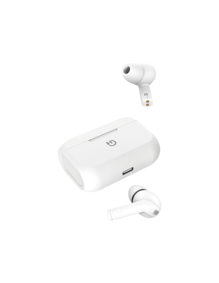 Hiditec FENIX Auriculares True Wireless Stereo (TWS) Dentro de oído Llamadas/Música Bluetooth Blanco