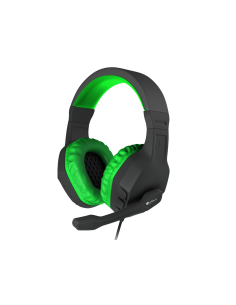 GENESIS Argon 200 Auriculares Alámbrico Diadema Juego Negro, Verde 2