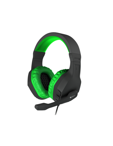 GENESIS Argon 200 Auriculares Alámbrico Diadema Juego Negro, Verde