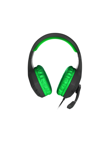 GENESIS Argon 200 Auriculares Alámbrico Diadema Juego Negro, Verde