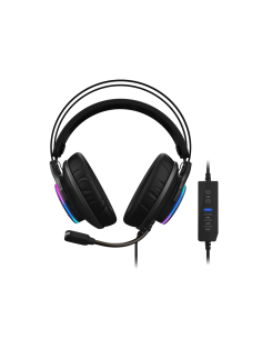 GIGABYTE AORUS H1 auricular y casco Auriculares Alámbrico Diadema Juego USB tipo A Negro 2