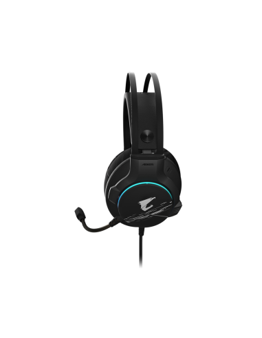 GIGABYTE AORUS H1 auricular y casco Auriculares Alámbrico Diadema Juego USB tipo A Negro