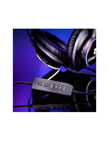 GIGABYTE AORUS H1 auricular y casco Auriculares Alámbrico Diadema Juego USB tipo A Negro