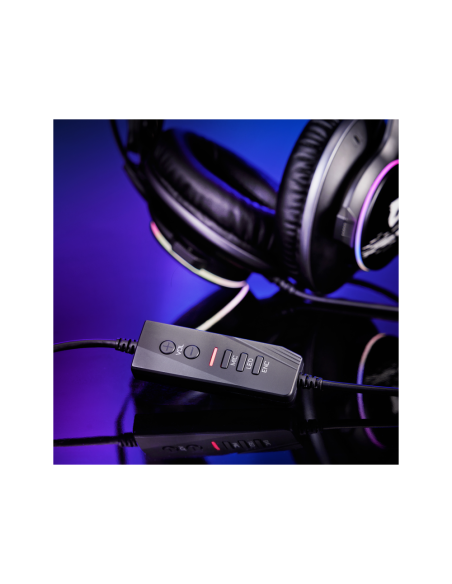 GIGABYTE AORUS H1 auricular y casco Auriculares Alámbrico Diadema Juego USB tipo A Negro