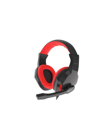GENESIS Argon 110 Auriculares Alámbrico Diadema Juego Negro, Rojo