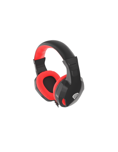 GENESIS Argon 110 Auriculares Alámbrico Diadema Juego Negro, Rojo