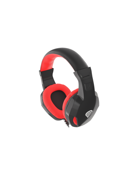 GENESIS Argon 110 Auriculares Alámbrico Diadema Juego Negro, Rojo
