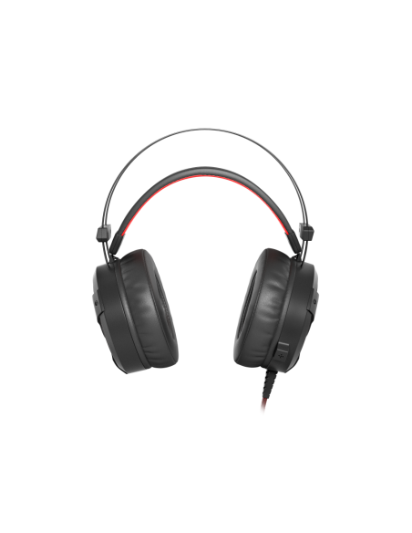 GENESIS Neon 360 Auriculares Alámbrico Diadema Juego Negro, Rojo