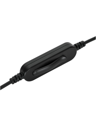 Targus AEH102GL auricular y casco Auriculares Alámbrico Diadema Llamadas/Música USB tipo A Negro