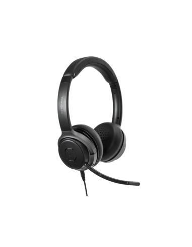 Targus AEH104GL auricular y casco Auriculares Inalámbrico y alámbrico Diadema Llamadas/Música USB Tipo C Bluetooth Negro