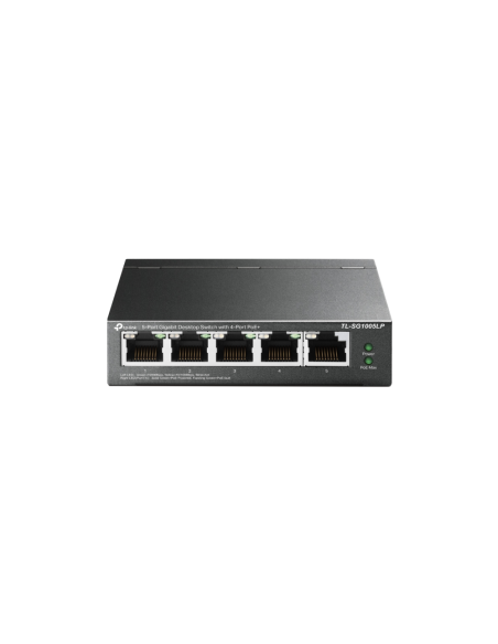 TP-Link TL-SG1005LP switch No administrado Gigabit Ethernet (10/100/1000) Energía sobre Ethernet (PoE) Negro