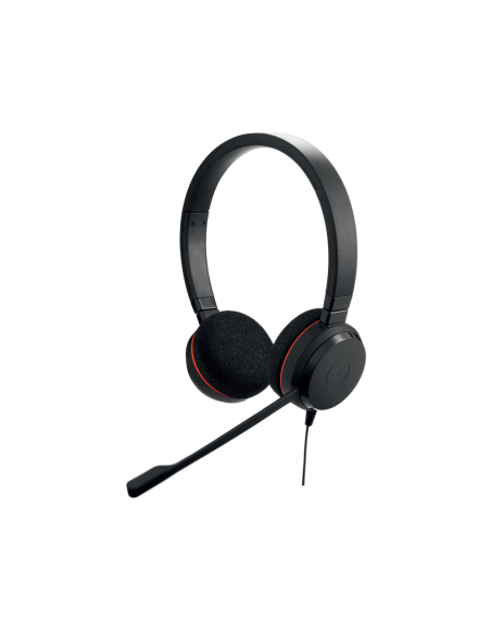 Jabra Evolve 20 Auriculares Alámbrico Diadema Oficina/Centro de llamadas USB tipo A Negro