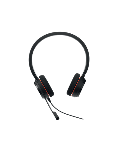 Jabra Evolve 20 Auriculares Alámbrico Diadema Oficina/Centro de llamadas USB tipo A Negro