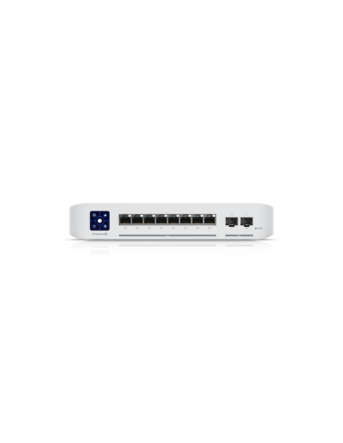 Ubiquiti UniFi Enterprise 8 PoE Gestionado L3 2.5G Ethernet (100/1000/2500) Energía sobre Ethernet (PoE) Acero inoxidable