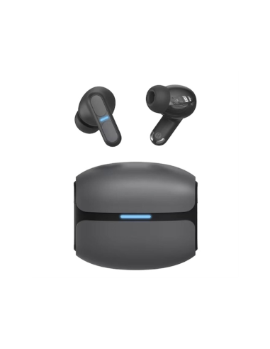 Leotec LETWS02K auricular y casco Dentro de oído Juego Negro