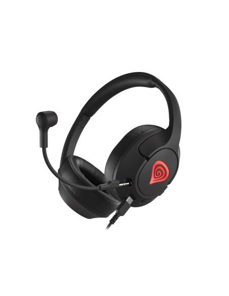 GENESIS Radon 800 Auriculares Alámbrico Diadema Juego USB tipo A Negro