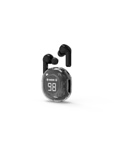 Gembird GMB Audio TWST-01-BK auricular y casco Auriculares Inalámbrico Dentro de oído Llamadas/Música USB Tipo C Bluetooth