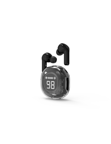 Gembird GMB Audio TWST-01-BK auricular y casco Auriculares Inalámbrico Dentro de oído Llamadas/Música USB Tipo C Bluetooth