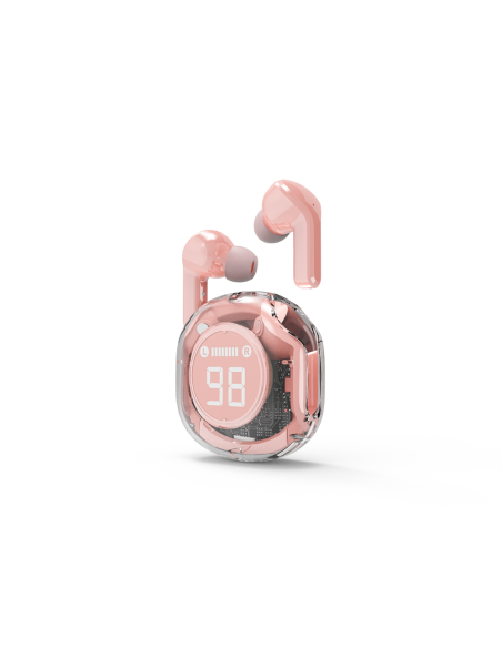 Gembird GMB Audio TWST-01-PK auricular y casco Auriculares Inalámbrico Dentro de oído Llamadas/Música USB Tipo C Bluetooth