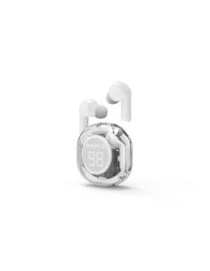 Gembird GMB Audio TWST-01-W auricular y casco Auriculares Inalámbrico Dentro de oído Llamadas/Música USB Tipo C Bluetooth