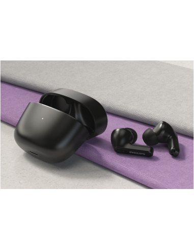 Philips 2000 series TAT2206BK/00 auricular y casco Auriculares True Wireless Stereo (TWS) Dentro de oído Llamadas/Música Bluetoo