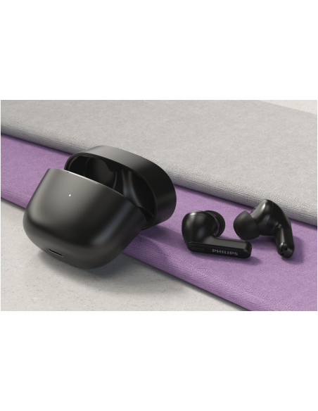 Philips 2000 series TAT2206BK/00 auricular y casco Auriculares True Wireless Stereo (TWS) Dentro de oído Llamadas/Música Bluetoo
