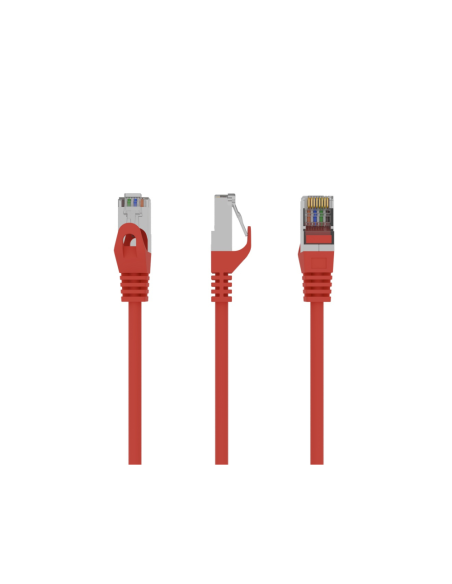 Gembird PP6-0.5M/R cable de red Rojo 0,5 m Cat6 F/UTP (FTP)