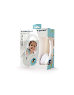 Gembird MHP-JR-W auricular y casco Auriculares Alámbrico Diadema Música Blanco