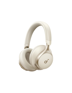 Soundcore Space One Auriculares Inalámbrico y alámbrico Diadema Llamadas/Música Bluetooth Crema de color