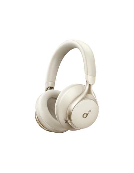 Soundcore Space One Auriculares Inalámbrico y alámbrico Diadema Llamadas/Música Bluetooth Crema de color