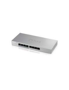 Zyxel GS1200-8HP v2 Gestionado Gigabit Ethernet (10/100/1000) Energía sobre Ethernet (PoE) Gris