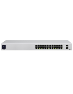 Ubiquiti UniFi USW-24 switch Gestionado L2 Gigabit Ethernet (10/100/1000) Plata