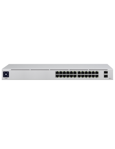 Ubiquiti UniFi USW-24 switch Gestionado L2 Gigabit Ethernet (10/100/1000) Plata