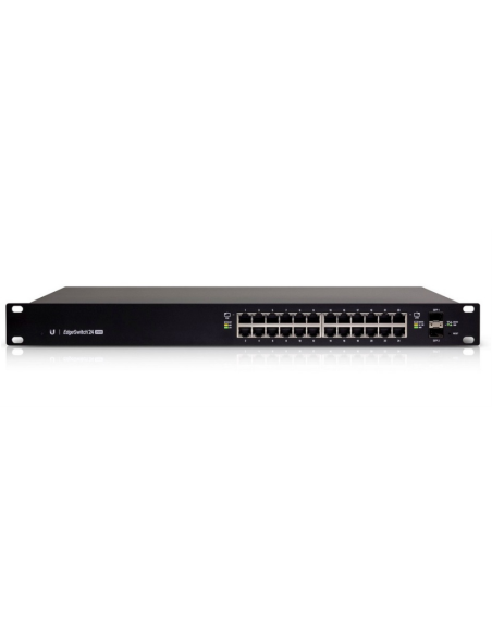 Ubiquiti Networks ES-24-250W switch Gestionado L2/L3 Gigabit Ethernet (10/100/1000) Energía sobre Ethernet (PoE) 1U Negro