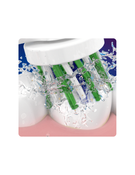 Oral-B CrossAction 80339345 cepillo de cabello 6 pieza(s) Azul, Verde, Blanco