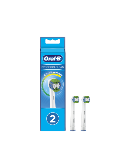 Oral-B Precision Clean 80338441 cepillo de cabello 2 pieza(s) Azul, Verde, Blanco