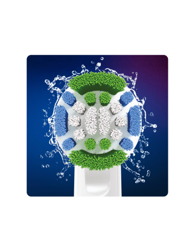 Oral-B Precision Clean 80338441 cepillo de cabello 2 pieza(s) Azul, Verde, Blanco