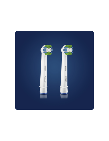 Oral-B Precision Clean 80338441 cepillo de cabello 2 pieza(s) Azul, Verde, Blanco