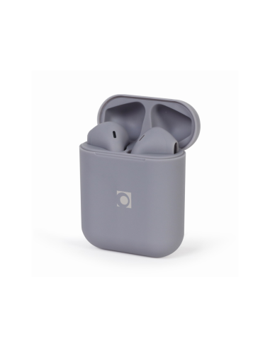 Gembird TWS-SEA-GW auricular y casco Auriculares Inalámbrico Dentro de oído Llamadas/Música MicroUSB Bluetooth Gris