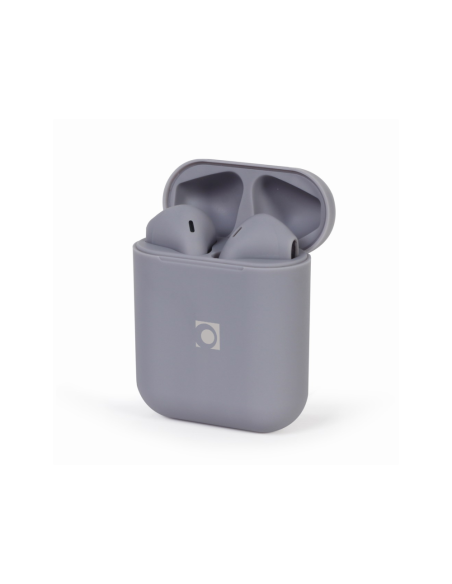 Gembird TWS-SEA-GW auricular y casco Auriculares Inalámbrico Dentro de oído Llamadas/Música MicroUSB Bluetooth Gris