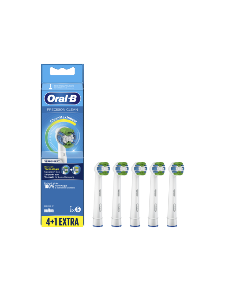 Oral-B Precision Clean 80339350 cepillo de cabello 5 pieza(s) Azul, Blanco