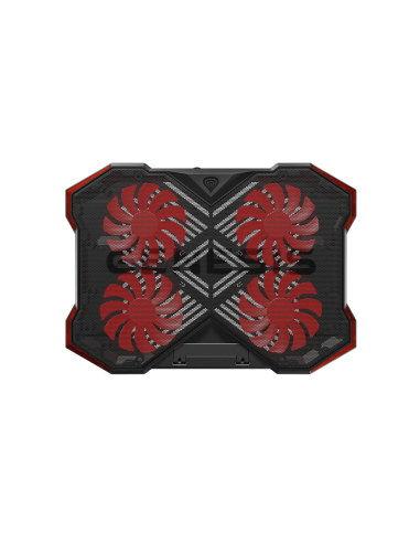 GENESIS Oxid 260 almohadilla fría 43,9 cm (17.3") 1010 RPM Negro, Rojo