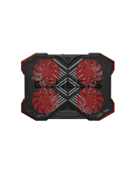 GENESIS Oxid 260 almohadilla fría 43,9 cm (17.3") 1010 RPM Negro, Rojo