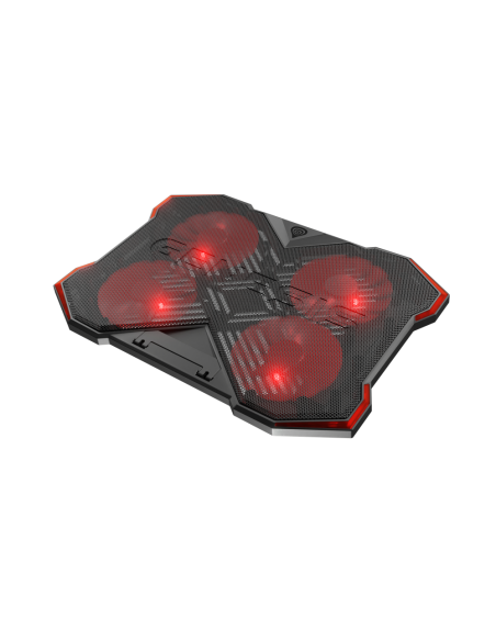 GENESIS Oxid 260 almohadilla fría 43,9 cm (17.3") 1010 RPM Negro, Rojo