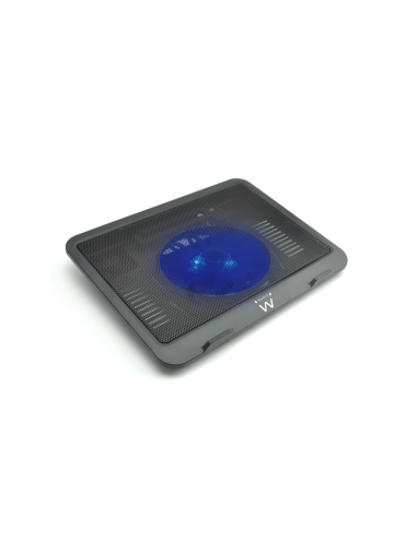 Ewent EW1250 almohadilla fría 40,6 cm (16") 1000 RPM Negro