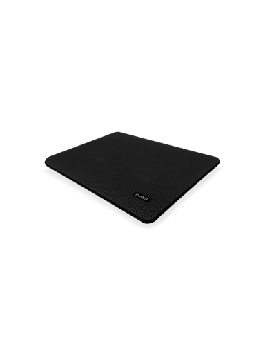 Ewent EW1256 almohadilla fría 43,2 cm (17") 1000 RPM Negro